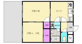 サクセスII【1階】の間取り