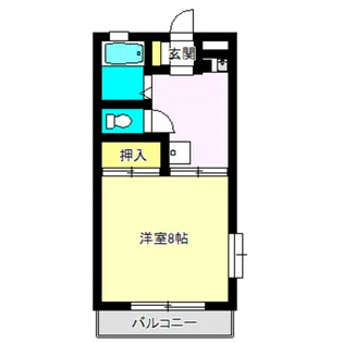 サンハイツ(上中居)【2階】の間取り