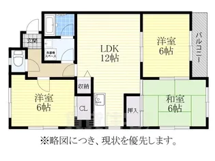 エクセル川本【4階】の間取り