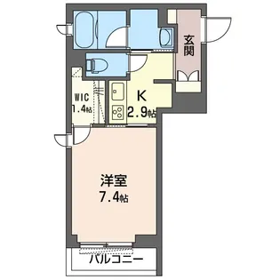 メゾン ド ソレイユ【2階】の間取り