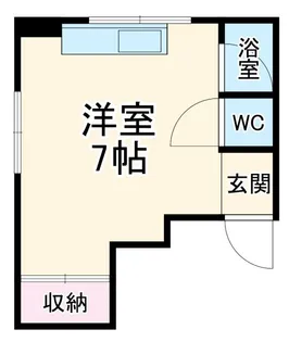 千里山S2ビル【3階】の間取り
