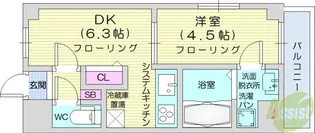 ハイツ広瀬【1階】の間取り