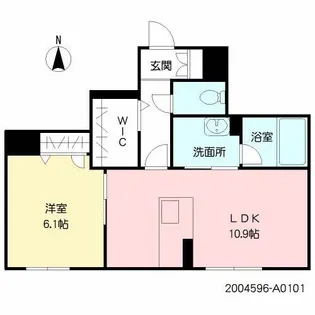 シャーメゾン 日向【1階】の間取り