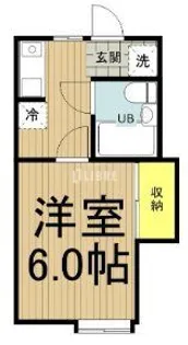 雅15ハイム【2階】の間取り