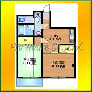 シティパル吉祥寺【3階】の間取り