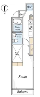 ラ・ポルト【1階】の間取り