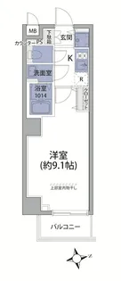 EXCEROSA芝公園【2階】の間取り