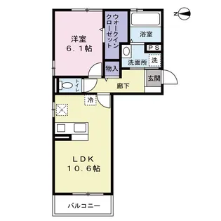 Nove【2階】の間取り