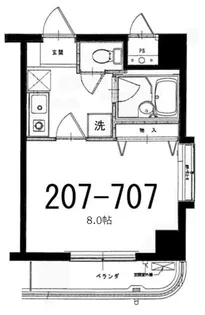 maison S.K.M【3階】の間取り