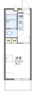 レオパレスめぞん一刻【3階】の間取り