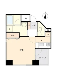 ミューズ両国II【5階】の間取り