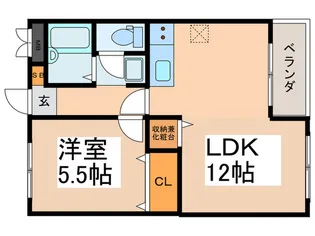 サニ-ハウス立石【3階】の間取り