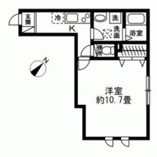 Bequem(ベクエーム)【2階】の間取り