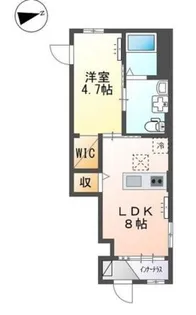 ソワヴィータ【1階】の間取り