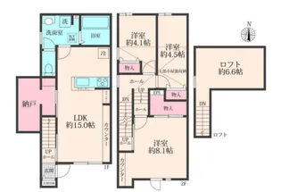 Lumiereの間取り
