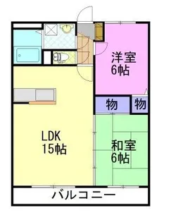 ヴィラセラヴィー岩曽【3階】の間取り