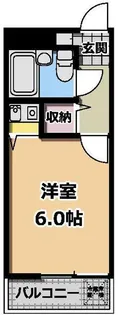 ユーコート下落合【2階】の間取り