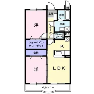 サン クレイン 南柏【1階】の間取り