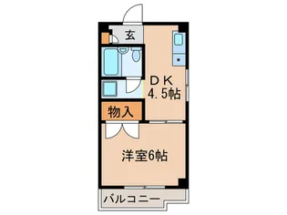 SANFABIAN【4階】の間取り