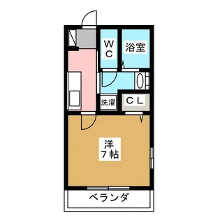 パルナシウス神楽坂【2階】の間取り