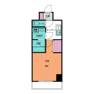 トゥールタ二日町【10階】の間取り