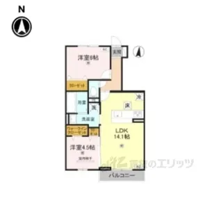 MaisondePino【1階】の間取り