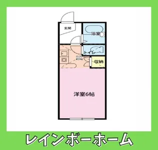カサベラ三番館【1階】の間取り