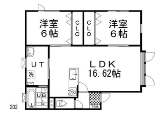 HornV【2階】の間取り