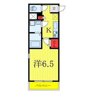 レジーナコートII【1階】の間取り