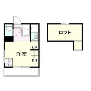 ウッディハイム中津瀬【1階】の間取り