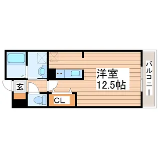 ユーナ・コピア【3階】の間取り