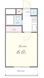 アドバンス二番館【2階】の間取り