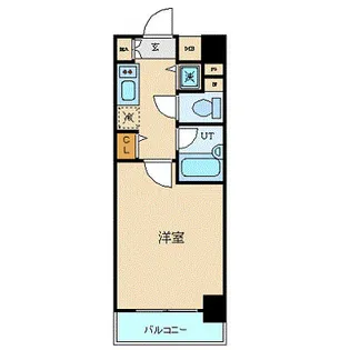 パークウェル麻布十番弐番館【2階】の間取り