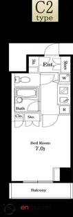 KDX文京千石レジデンス【4階】の間取り