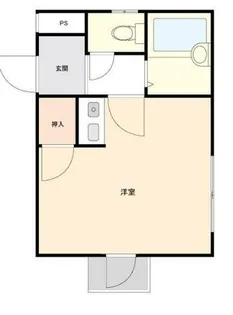 ロイヤルハイツ中川【4階】の間取り