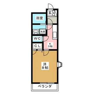 シャーメゾン・アオイ【1階】の間取り