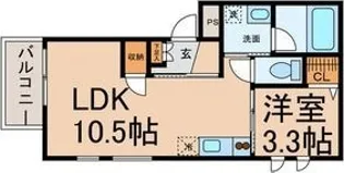 ALBIREO【2階】の間取り