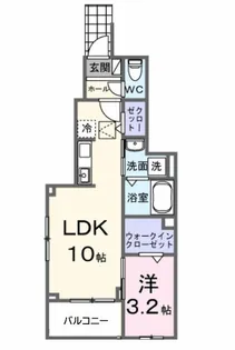 Pumehana (プメハナ)【1階】の間取り