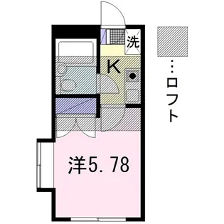 ハイランドエイトII【1階】の間取り