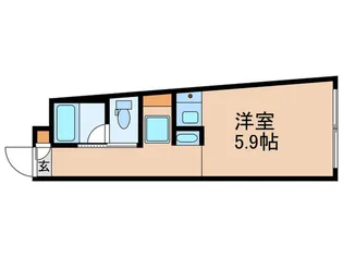 Ludens中板橋II【4階】の間取り