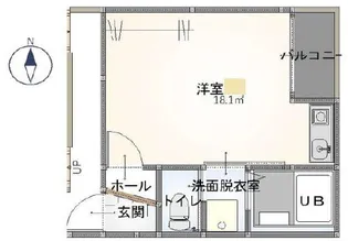 Ambition徳丸【1階】の間取り