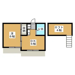 クレールドメゾン【1階】の間取り