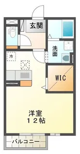 GLORY B【1階】の間取り
