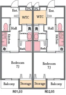 アルチザン【2階】の間取り