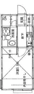 ラハイナ井土ヶ谷【2階】の間取り