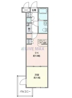 アクア東京ノースシティ【2階】の間取り