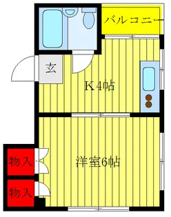 ニュートレンドビル【4階】の間取り