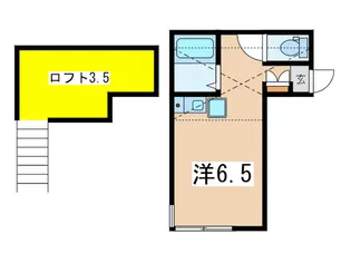 G・Aヒルズ矢部町【2階】の間取り