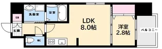 THE AL COURT【2階】の間取り