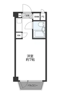 シローマンション【4階】の間取り